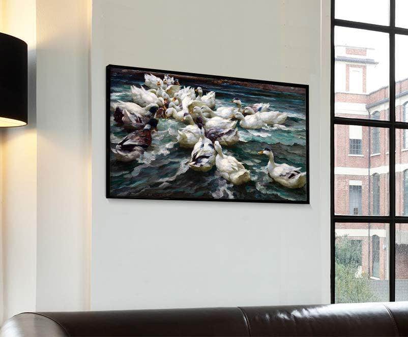 Wild Hunt Painting Alexander Max Koester Canvas Art Fine Art Print