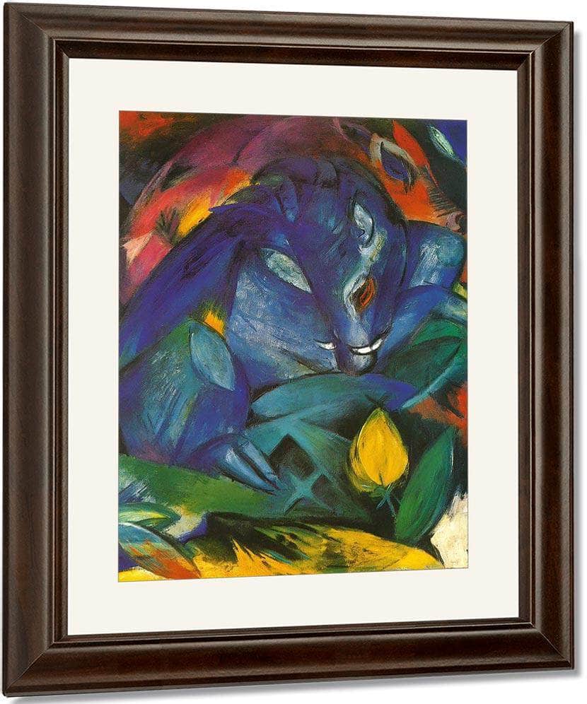 Wild Pigs (Boar And Sow) By Franz Marc Fine Art Print