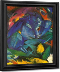 Wild Pigs (Boar And Sow) By Franz Marc Fine Art Print