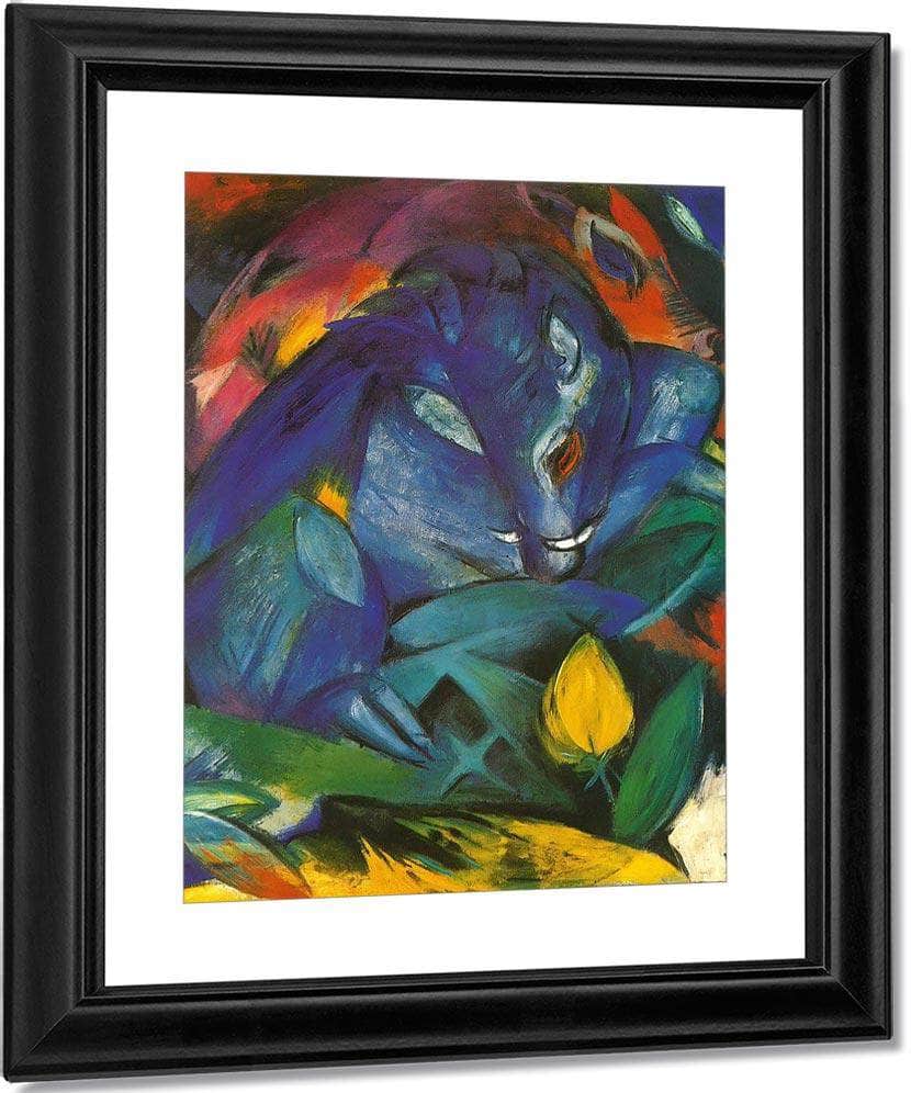Wild Pigs (Boar And Sow) By Franz Marc Fine Art Print