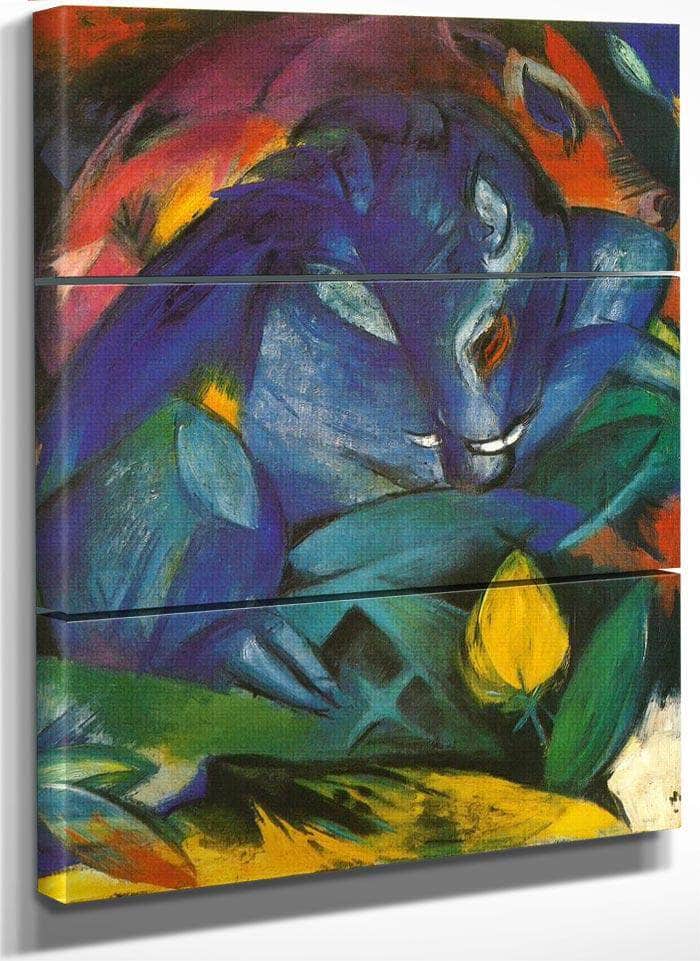 Wild Pigs (Boar And Sow) By Franz Marc Fine Art Print