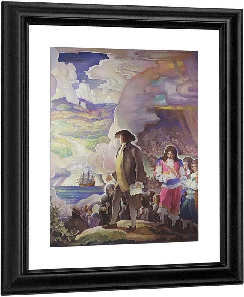 William Penn By N.C. Wyeth Fine Art Print