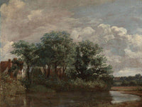 Willy Lott 1039 S House 1802 By John Constable Fine Art Print