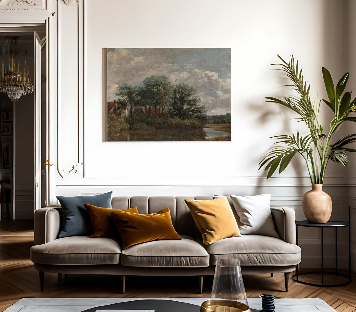 Willy Lott 1039 S House 1802 By John Constable Fine Art Print