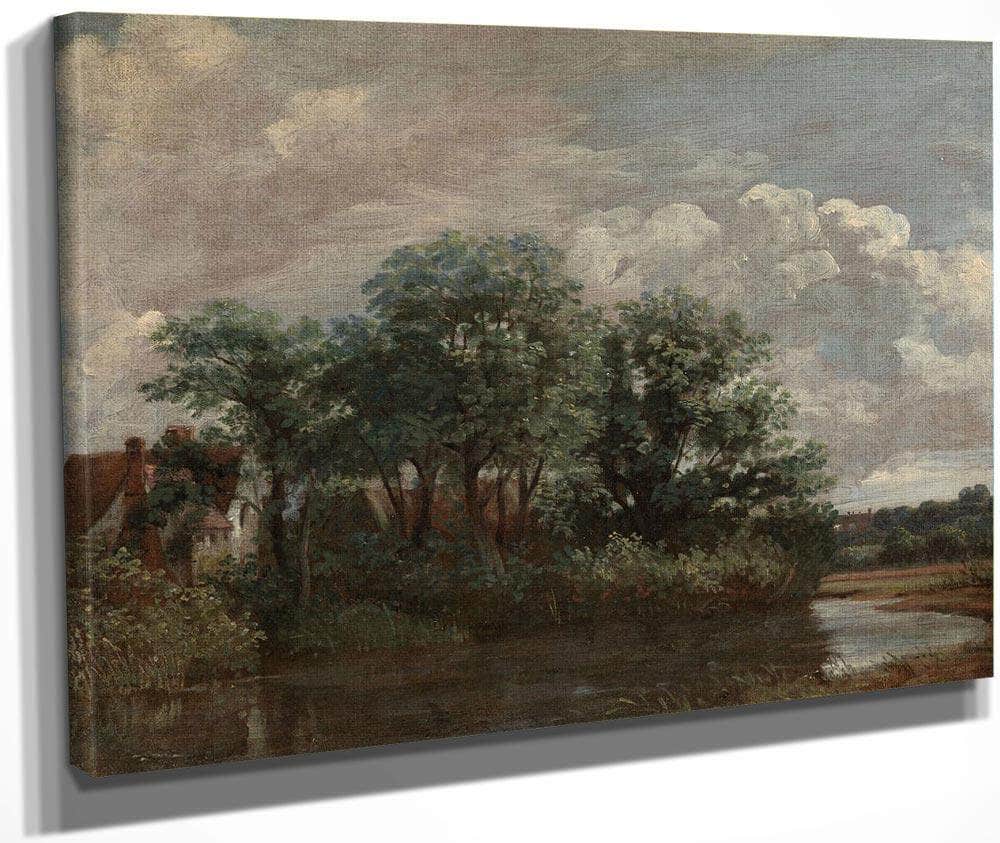 Willy Lott 1039 S House 1802 By John Constable Fine Art Print