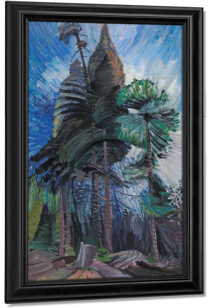 Wind In The Tree Tops 1939 By Emily Carr Fine Art Print