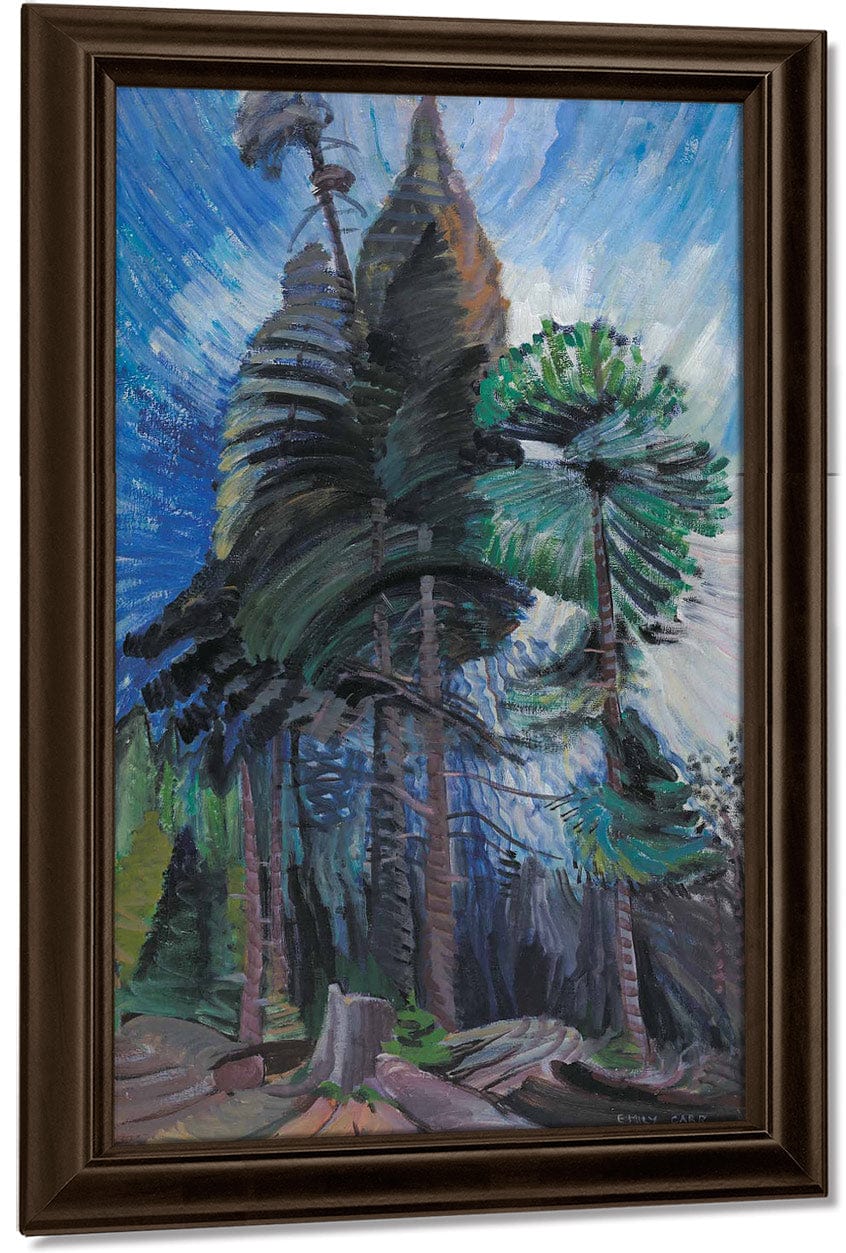 Wind In The Tree Tops 1939 By Emily Carr Fine Art Print