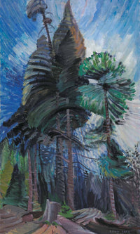 Wind In The Tree Tops 1939 By Emily Carr Fine Art Print