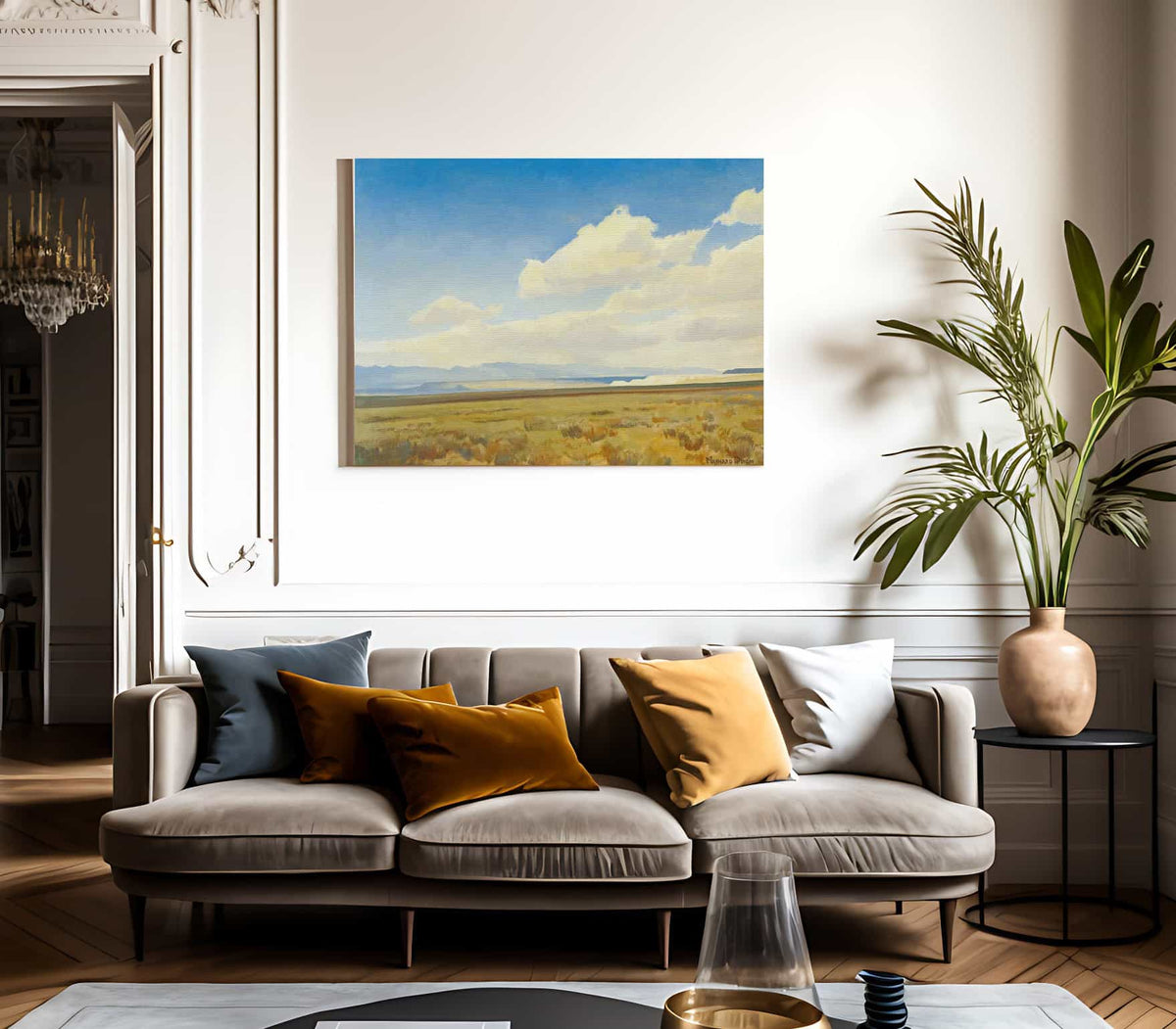 Wind Of Wyoming By Maynard Dixon Fine Art Print