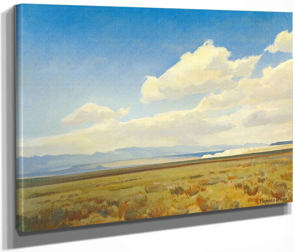 Wind Of Wyoming By Maynard Dixon Fine Art Print