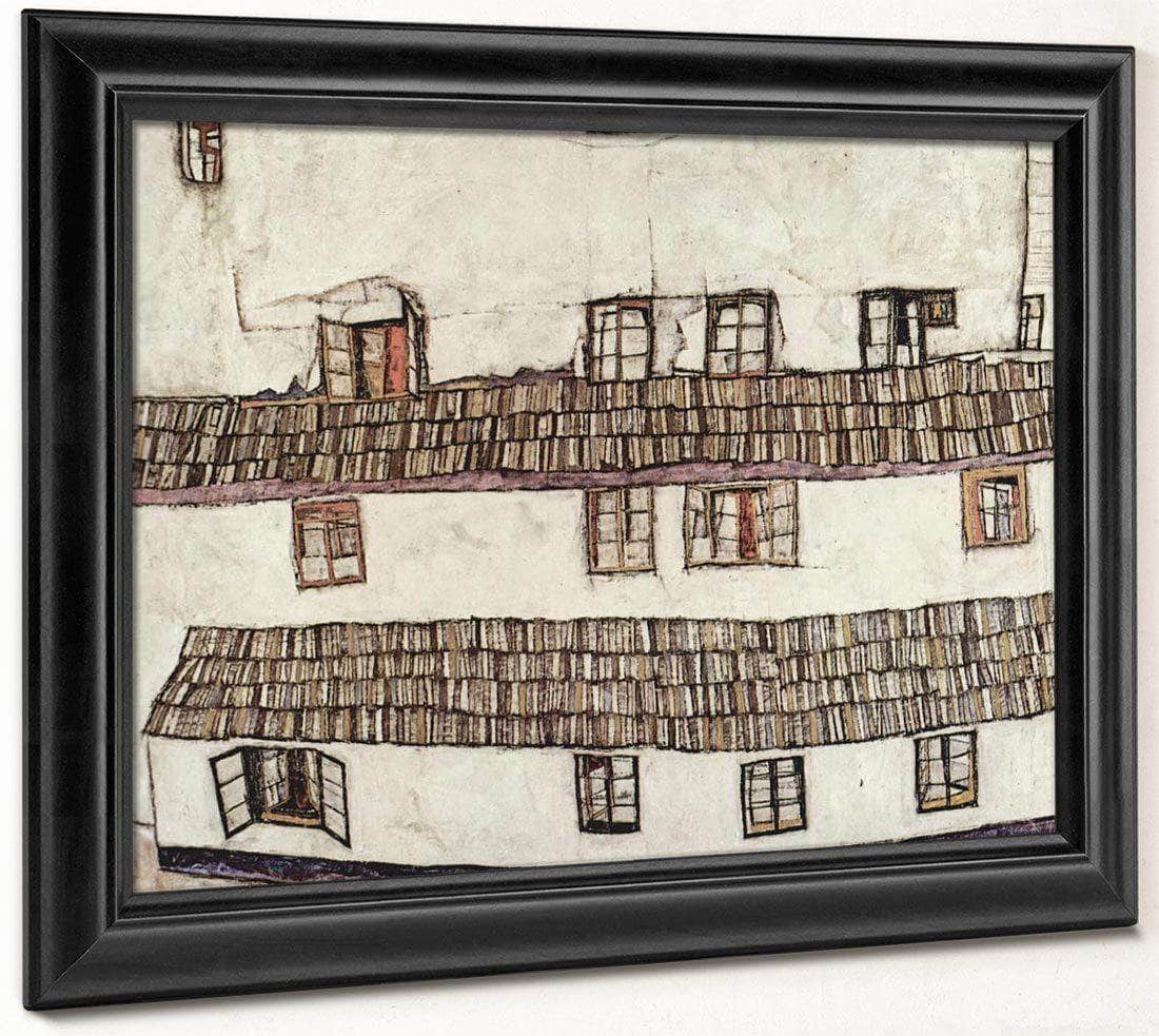 Windows 1914 110X140Cm Galerie Belvedere By Egon Schiele Fine Art Print