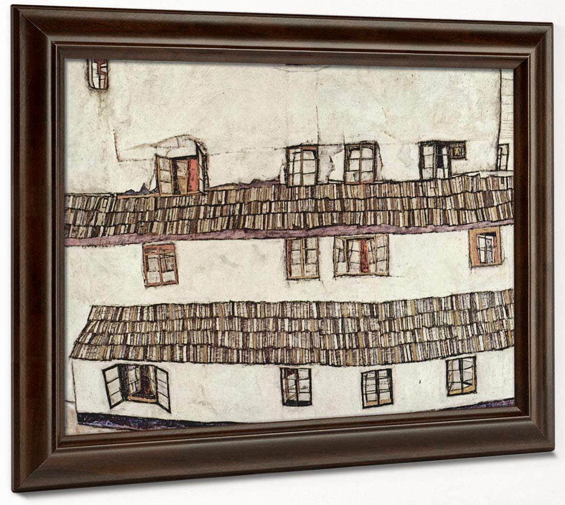 Windows 1914 110X140Cm Galerie Belvedere By Egon Schiele Fine Art Print