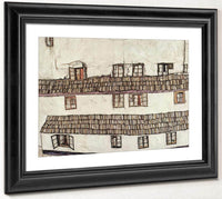 Windows 1914 110X140Cm Galerie Belvedere By Egon Schiele Fine Art Print