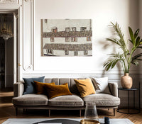 Windows 1914 110X140Cm Galerie Belvedere By Egon Schiele Fine Art Print