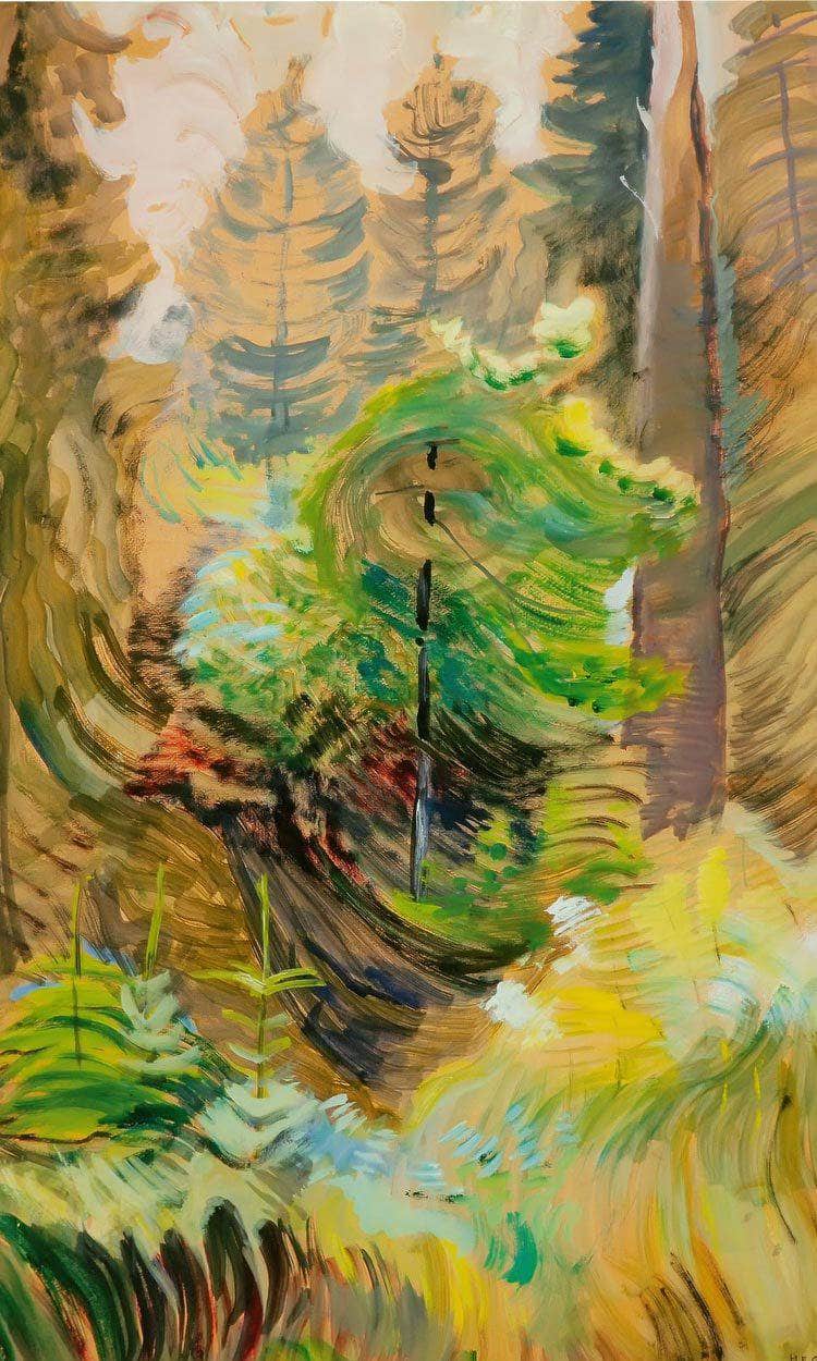 Windswept Trees By Emily Carr Fine Art Print