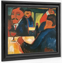 Wine Bar 1913 M9 Karl Schmidt Rottluff Fine Art Print