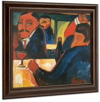 Wine Bar 1913 M9 Karl Schmidt Rottluff Fine Art Print