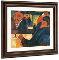 Wine Bar 1913 M9 Karl Schmidt Rottluff Fine Art Print
