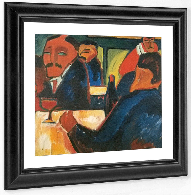 Wine Bar 1913 M9 Karl Schmidt Rottluff Fine Art Print