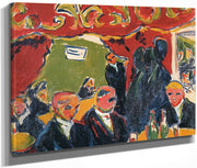 Wine Bar By Ernst Ludwig Kirchner Fine Art Print