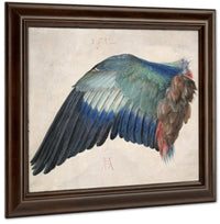 Wing Of A Roller 1500 By Albrecht Durer Fine Art Print