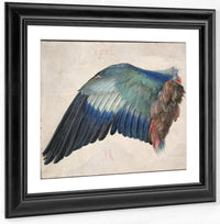 Wing Of A Roller 1500 By Albrecht Durer Fine Art Print