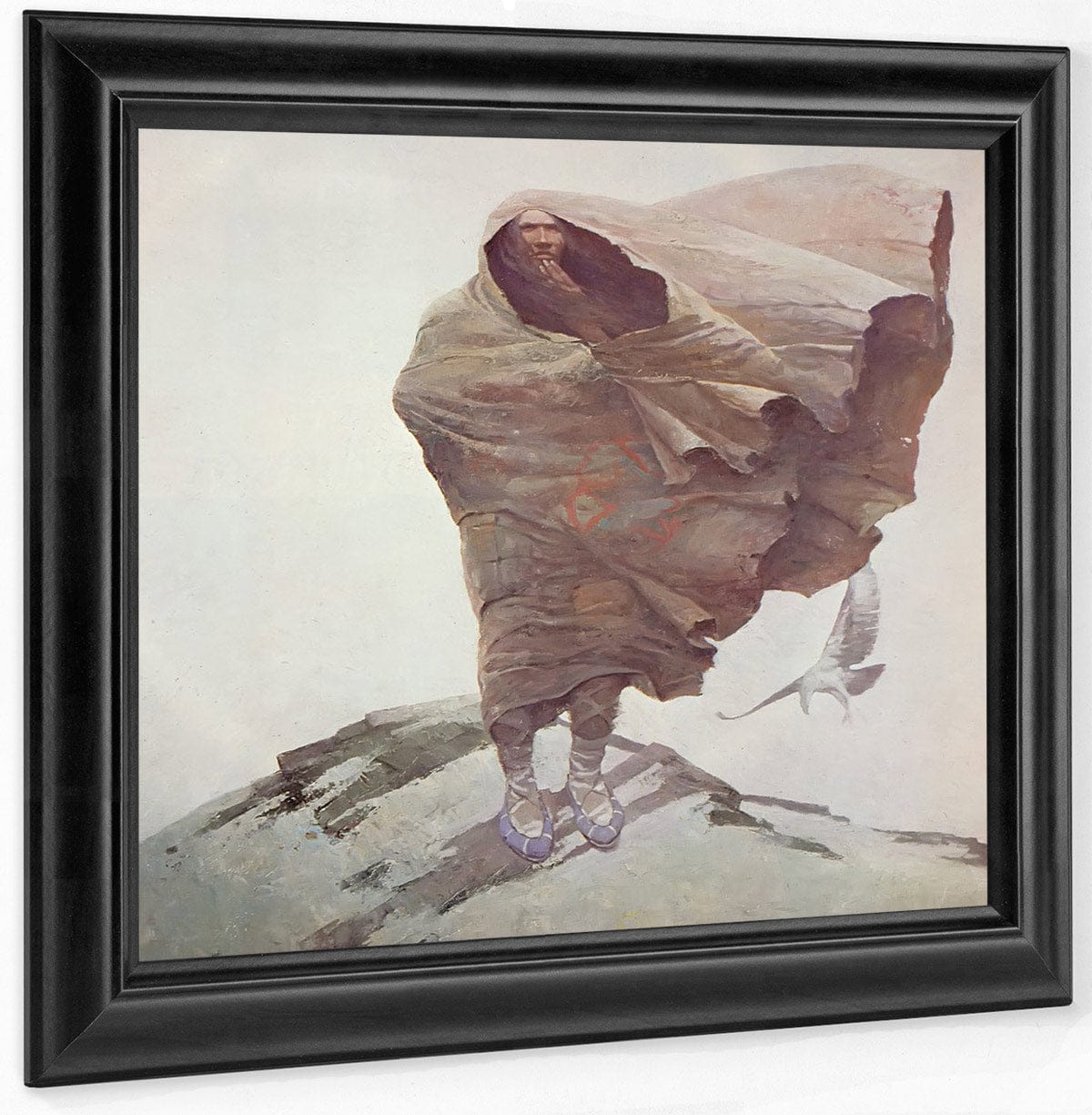 Winter By Nc Wyeth Fine Art Print