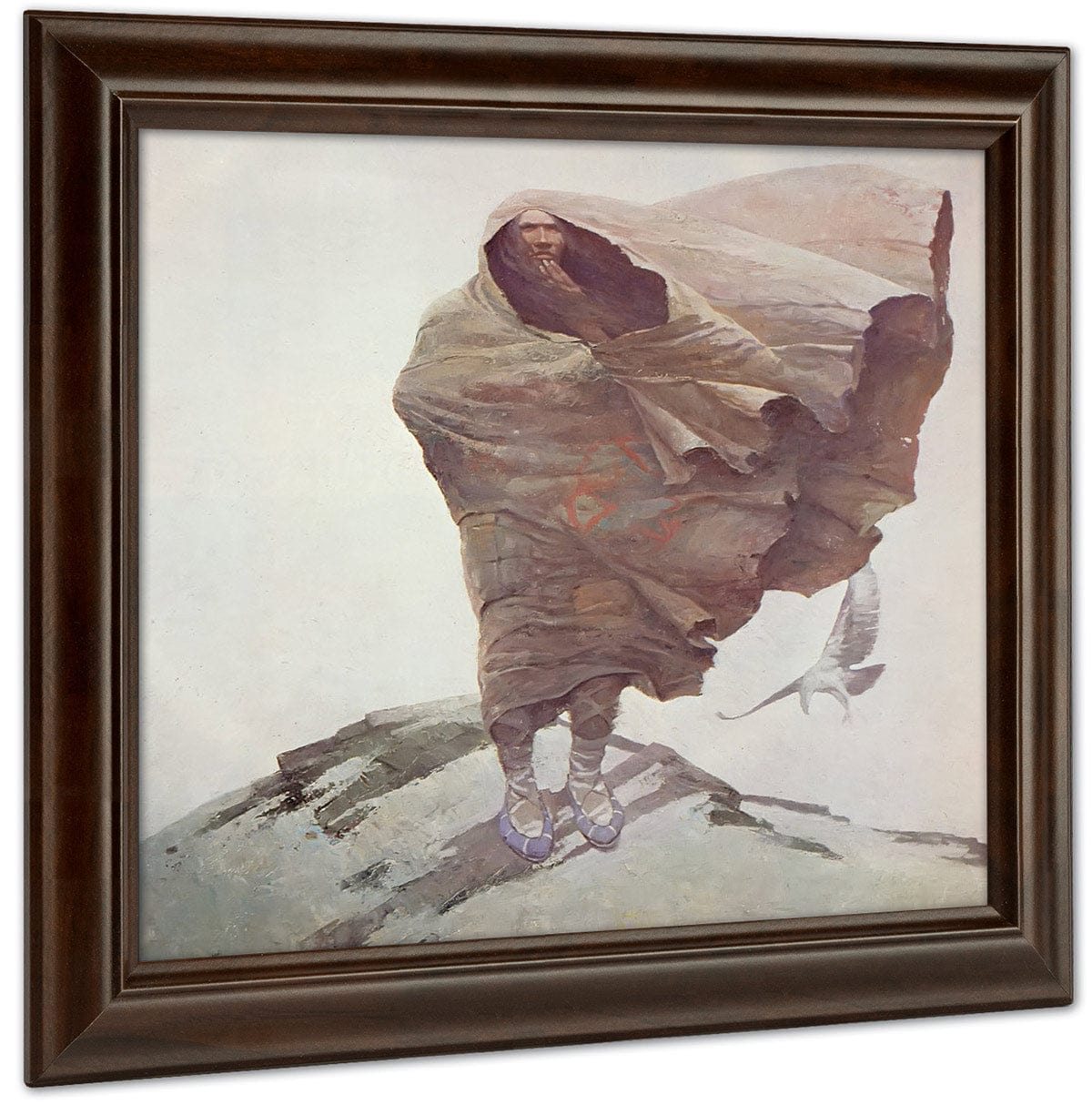 Winter By Nc Wyeth Fine Art Print