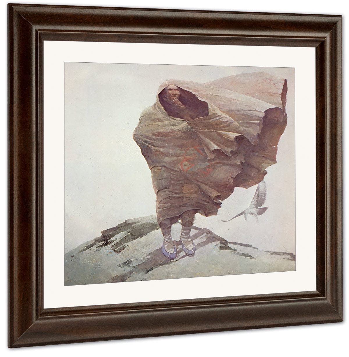 Winter By Nc Wyeth Fine Art Print