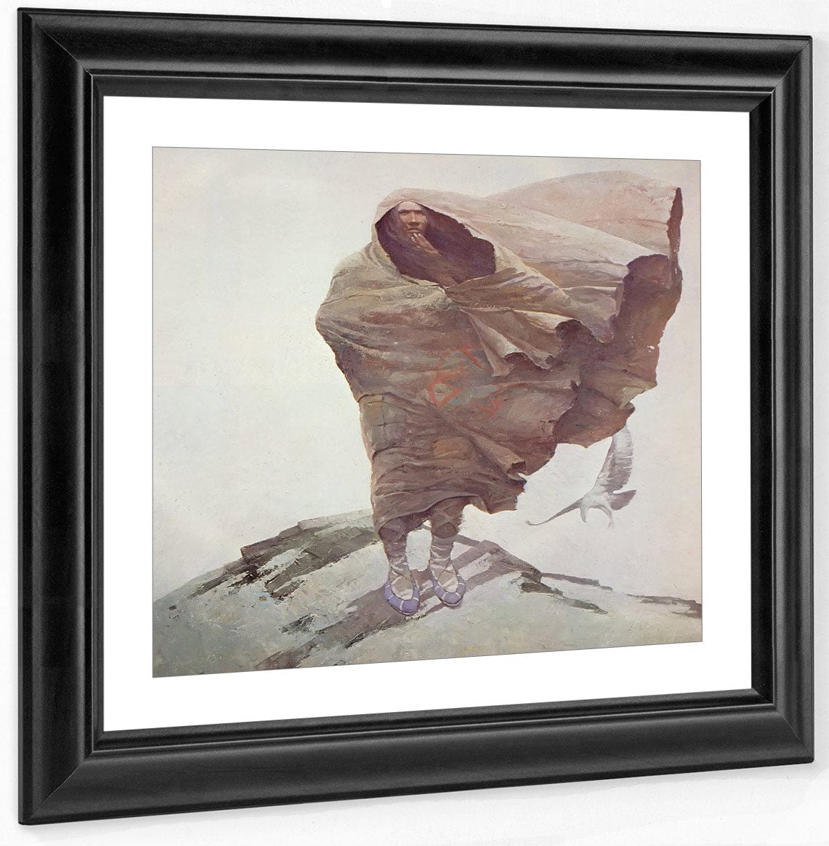 Winter By Nc Wyeth Fine Art Print
