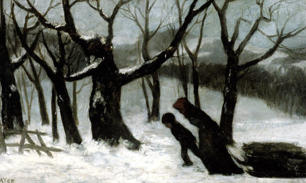 Winter By  Thayer, Abbott Handerson Fine Art Print