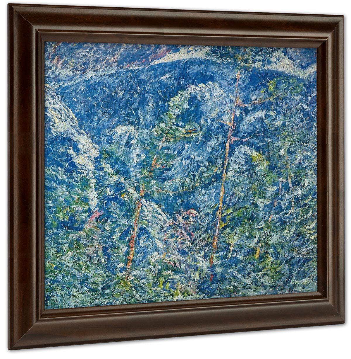 Winter Chaos Blizzard By Marsden Hartley Fine Art Print