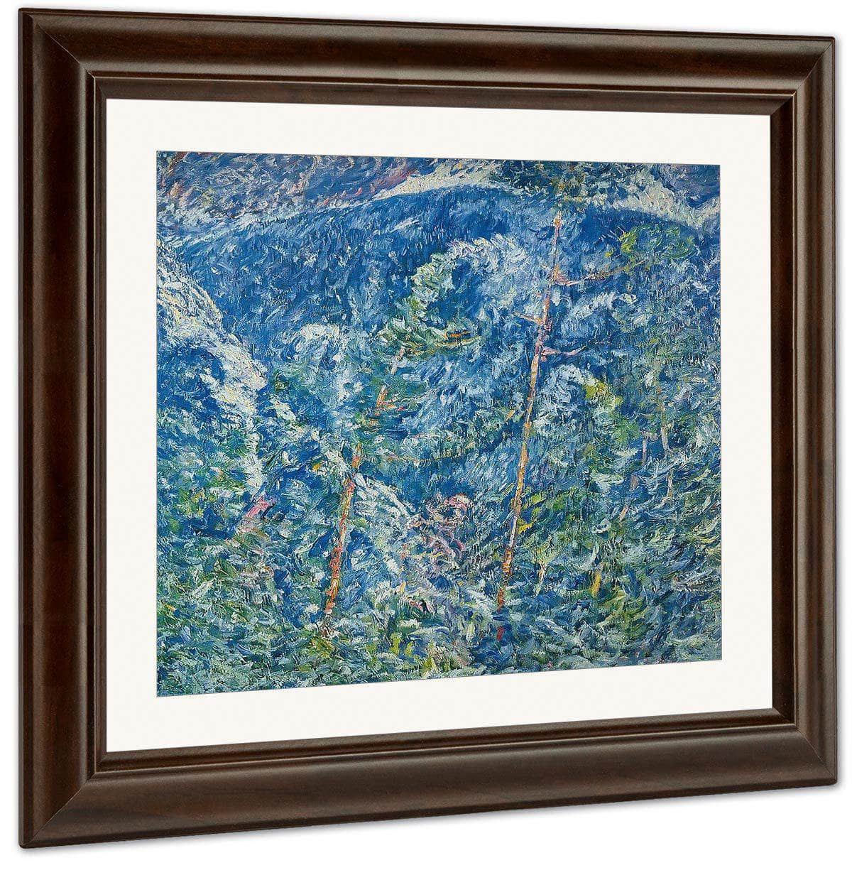 Winter Chaos Blizzard By Marsden Hartley Fine Art Print
