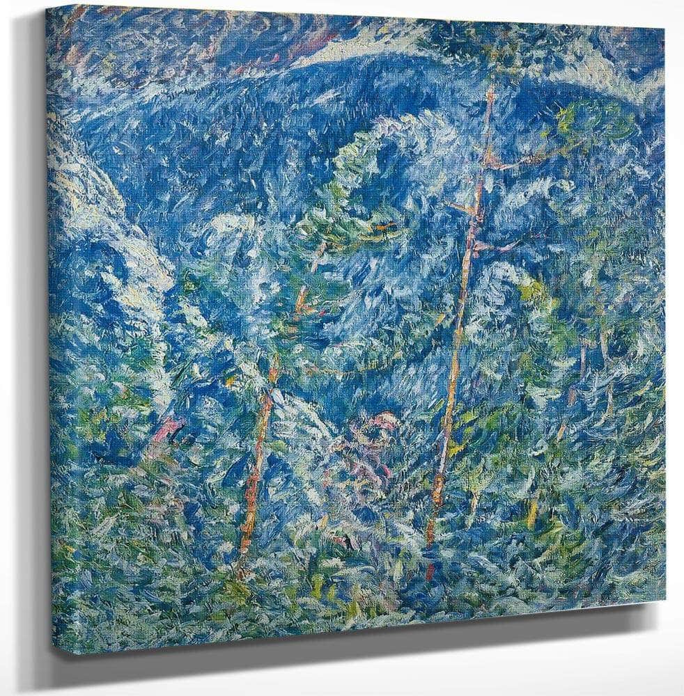 Winter Chaos Blizzard By Marsden Hartley Fine Art Print