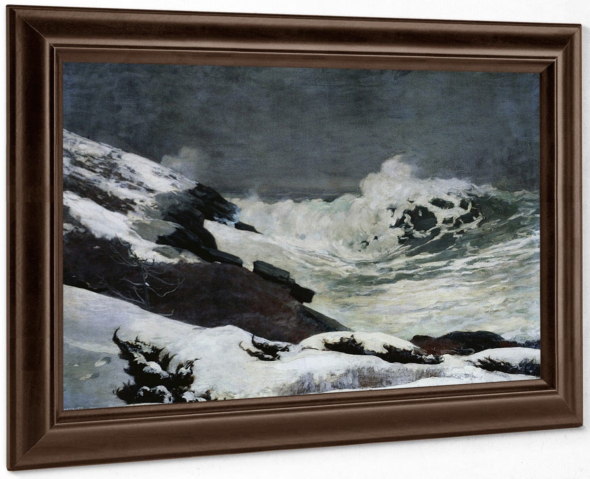 Winter Coast By Winslow Homer Fine Art Print