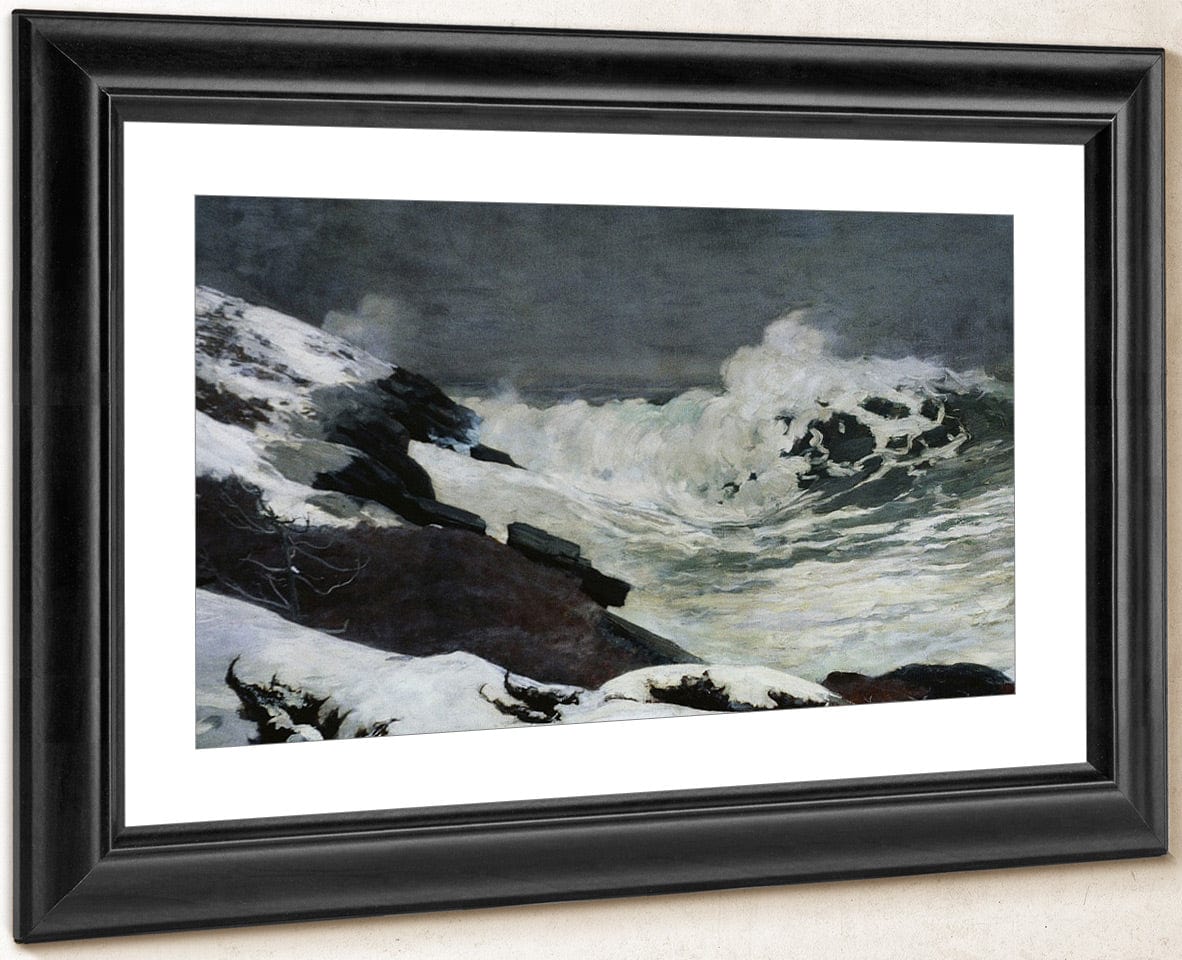 Winter Coast By Winslow Homer Fine Art Print