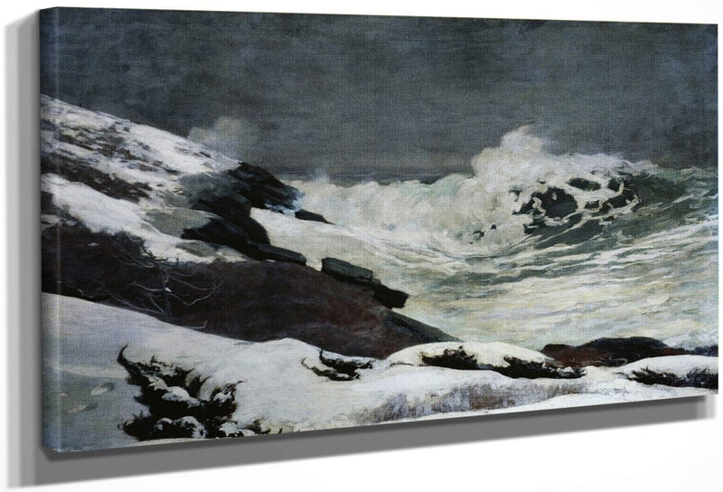 Winter Coast By Winslow Homer Fine Art Print