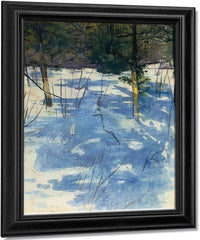 Winter In The City By Paul Cornoyer Fine Art Print