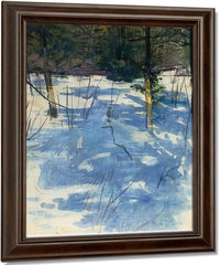 Winter In The City By Paul Cornoyer Fine Art Print