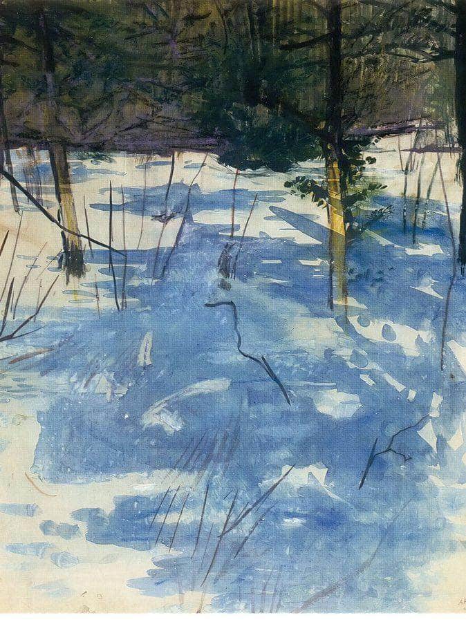 Winter In The City By Paul Cornoyer Fine Art Print