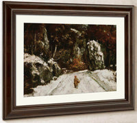 Winter In The Jura By Gusave Courbet Fine Art Print