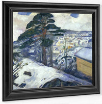 Winter Kragero 1912 By Edvard Munch Fine Art Print