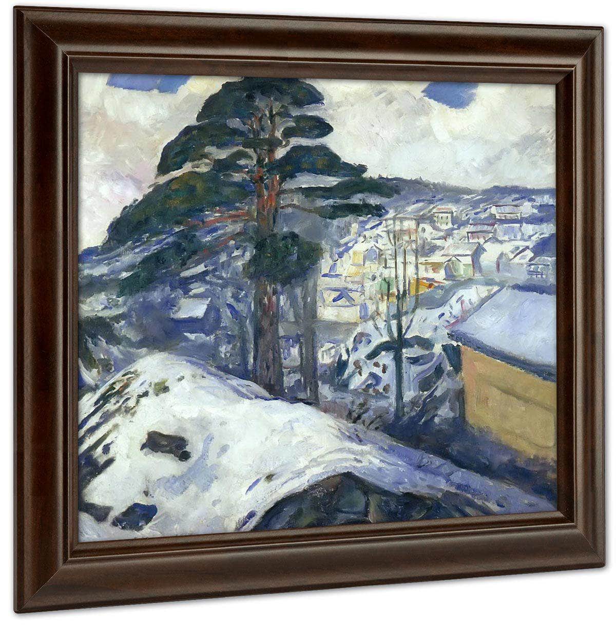 Winter Kragero 1912 By Edvard Munch Fine Art Print