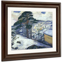 Winter Kragero 1912 By Edvard Munch Fine Art Print
