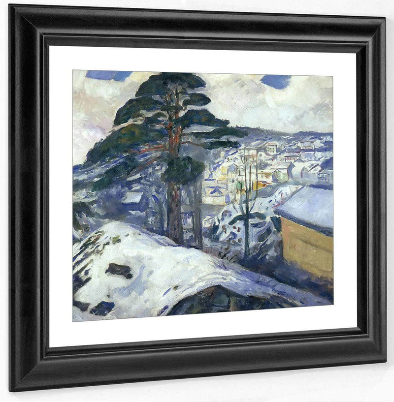Winter Kragero 1912 By Edvard Munch Fine Art Print