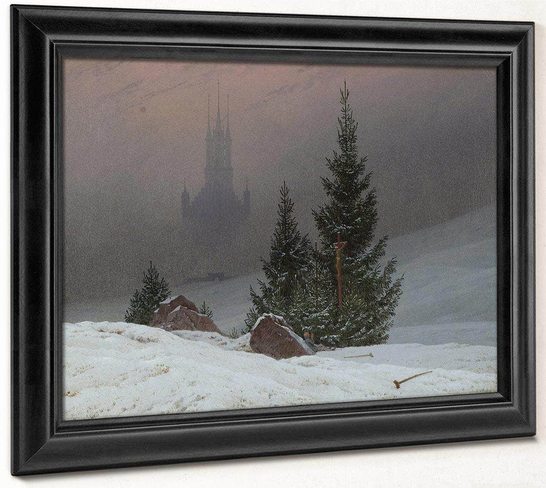 Winter Landscape 1811 By Caspar David Friedrich Fine Art Print