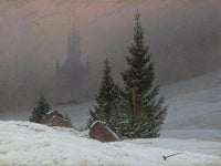 Winter Landscape 1811 By Caspar David Friedrich Fine Art Print