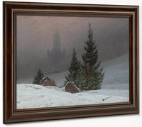 Winter Landscape 1811 By Caspar David Friedrich Fine Art Print