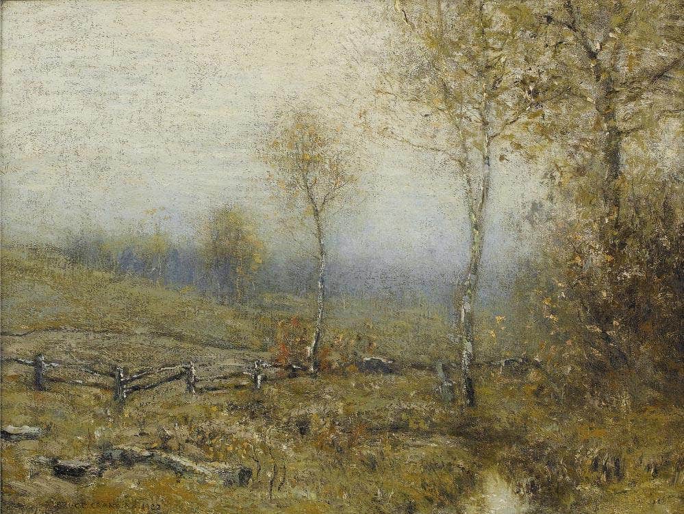 Winter Landscape 1922 By Bruce Crane Fine Art Print