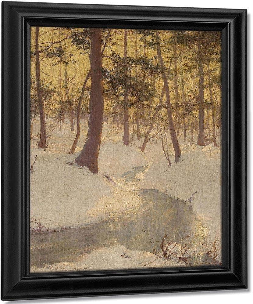 Winter Landscape By Walter Launt Palmer Fine Art Print